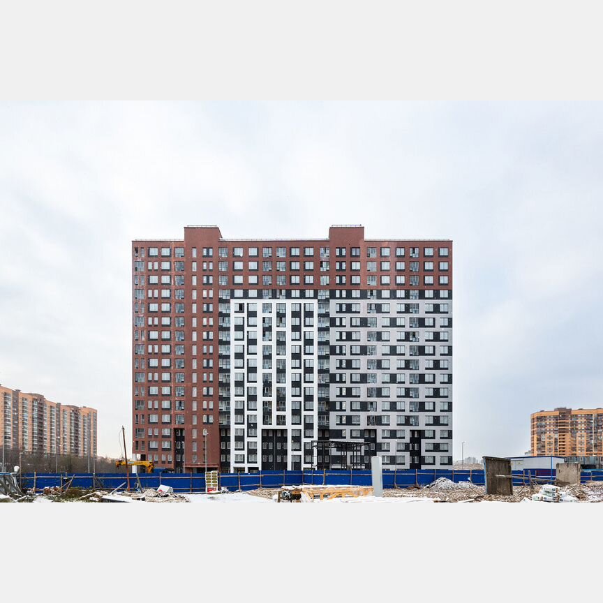 3-к. квартира, 71,8 м², 12/17 эт.