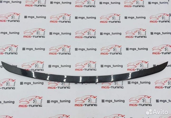 Спойлер на крышку багажника BMW X5 G05 Карбон