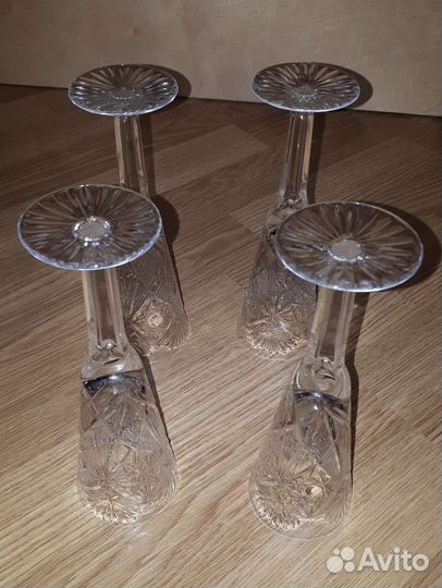 Фужеры хрустальные СССР
