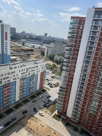 1-к. квартира, 45 м², 21/25 эт.