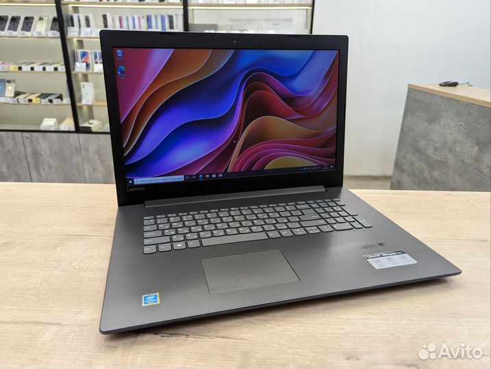 Ноутбук Lenovo 17.3/intel Gold+12gb/SSD