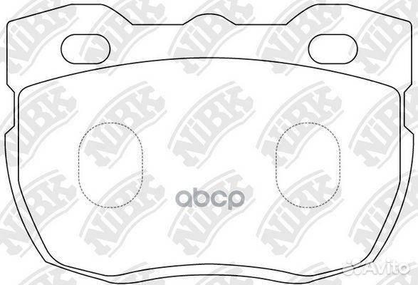 PN0238W brake pads PN0238W NiBK