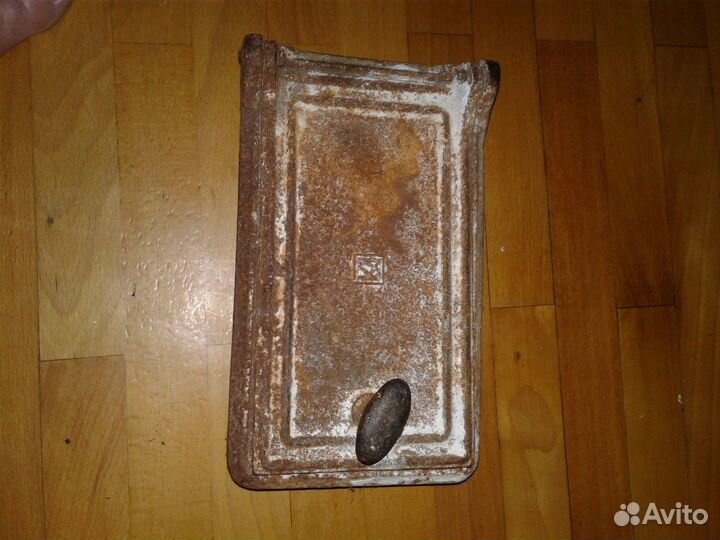 Чугунная дверца для печки бу