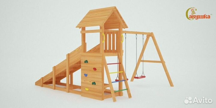 Новый детский спортивный комплекс для дачи