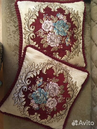 Наволочки декор. новые 45/45