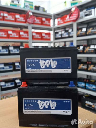 Аккумулятор Topla на Toyota land cruiser