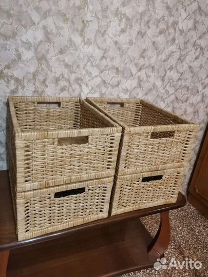 Корзины плетёные