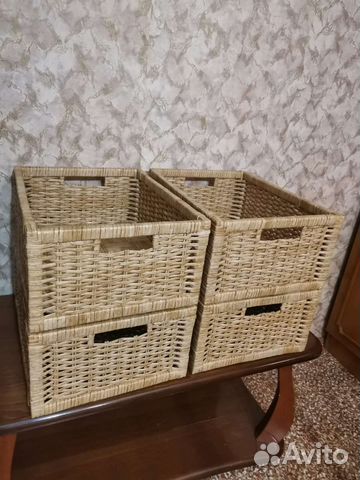 Корзины плетёные