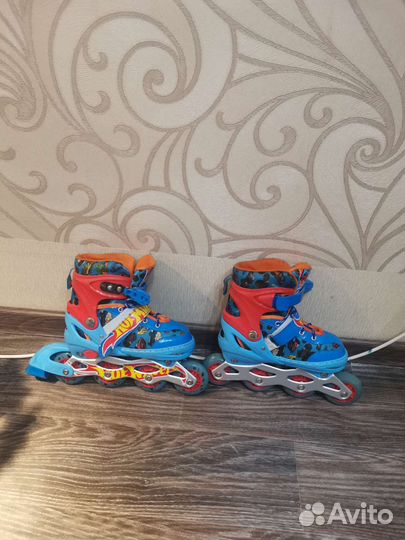 Роликовые коньки детские раздвижные