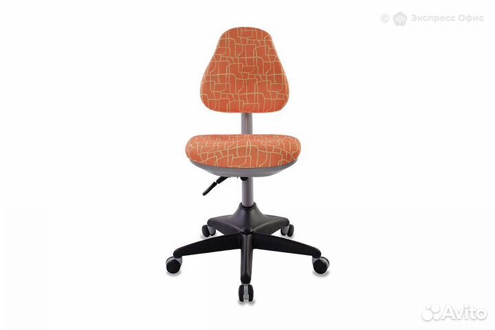 Кресло компьютерное детское Бюрократ KD-2/G/giraff