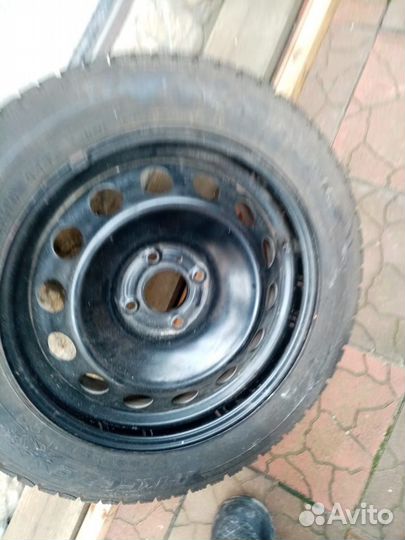 Зимняя резина на штампах, комплект