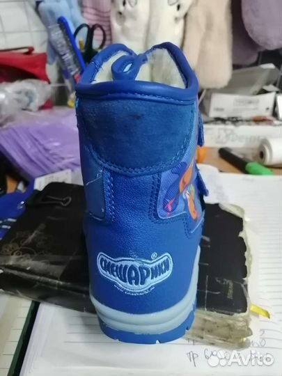 Новые полусапожки зима комбинирован