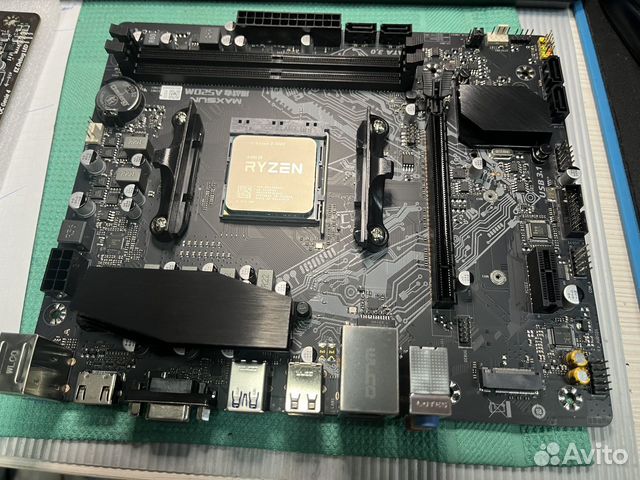 Материнская плата +Ryzen 5 4500 купить в Калининграде | Электроника | Авито