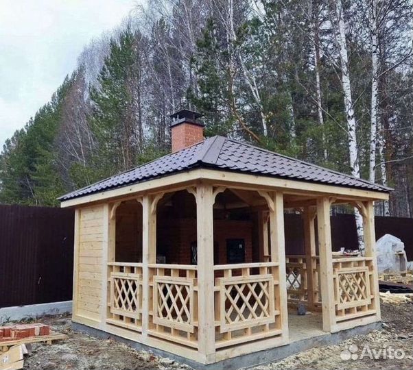 Терраса веранда беседка пристройка