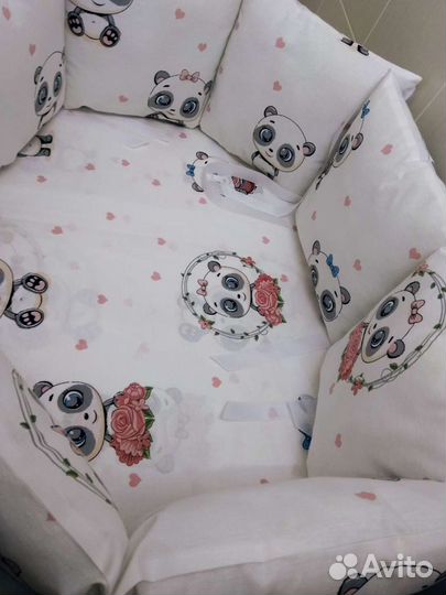 Бортики в кроватку