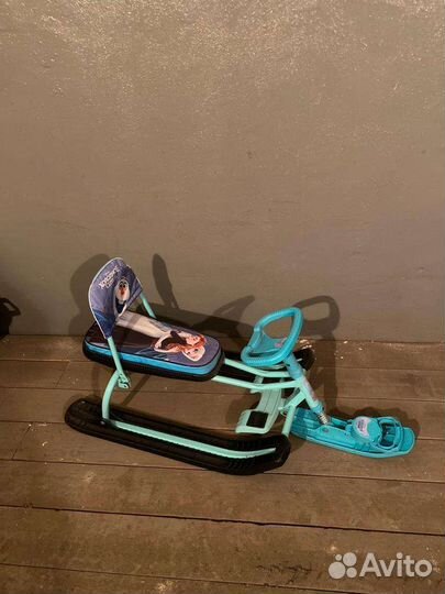 Снегокат детский Холодное сердце