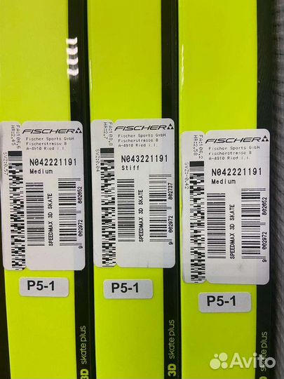 Беговые лыжи Fischer SpeedMax 3D Plus, CarbonLite