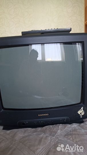 Телевизор бу daewoo. Диагональ 35см