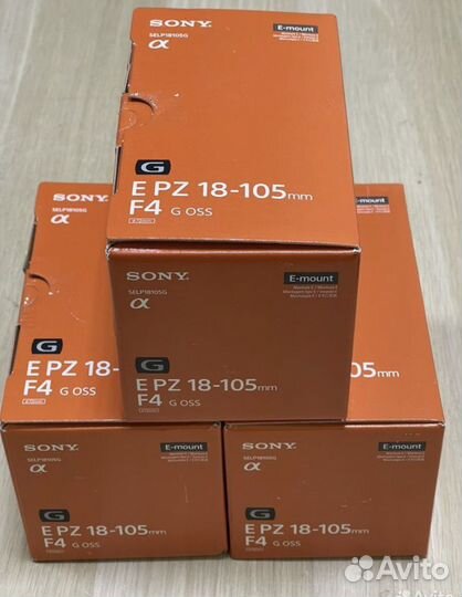 Sony 18-105 f4 G OSS PZ E, новый