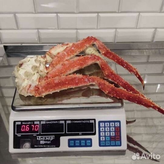 Краб Камчатский,Стригун,Волосатик,Сёмга,Икра щуки