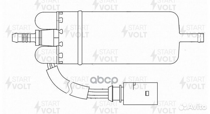 Мотор бензонасоса для а/м VAG Passat B6 (05) /T