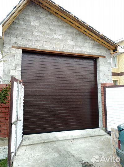 Ворота гаражные крепкие