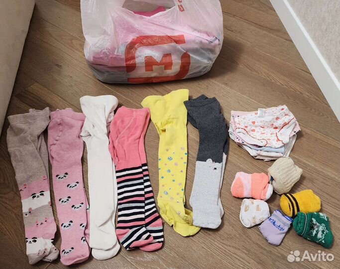 Вещи на девочку пакетом 80-92