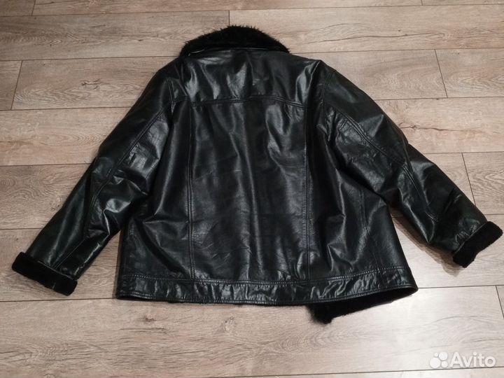 Куртка мужская из натуральной кожи