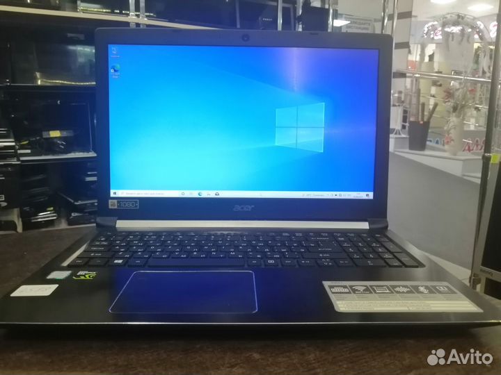 Игровой Ноутбук Acer Aspire 7 GTX 1050 2Gb