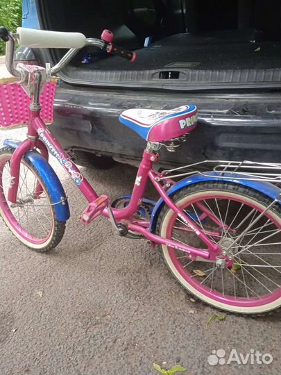Велосипед для девочки 18 дюймов