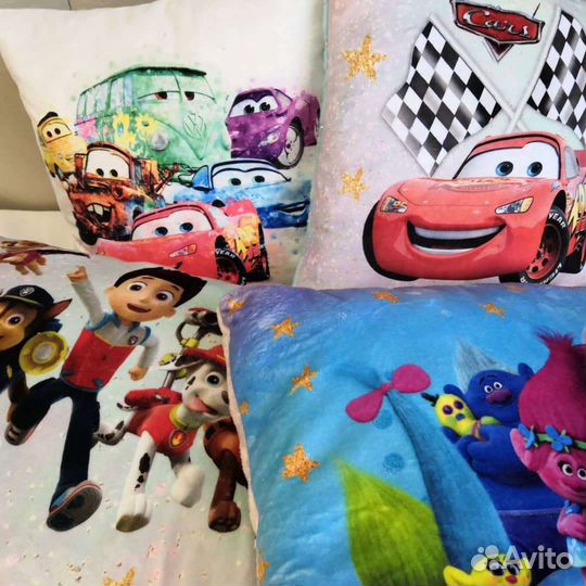 Детские подушки и обнимашки
