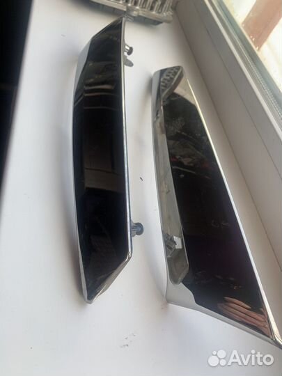 Toyota land cruiser prado 150 хром решетки