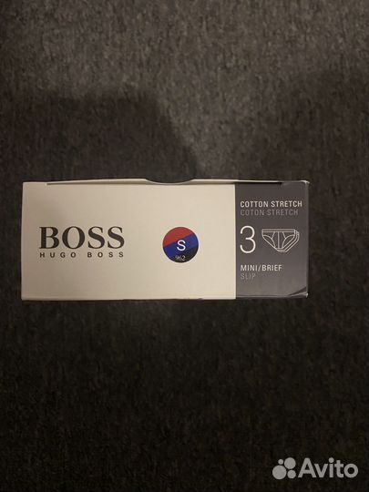 Трусы мужские hugo boss оригинал 3 штуки размер S