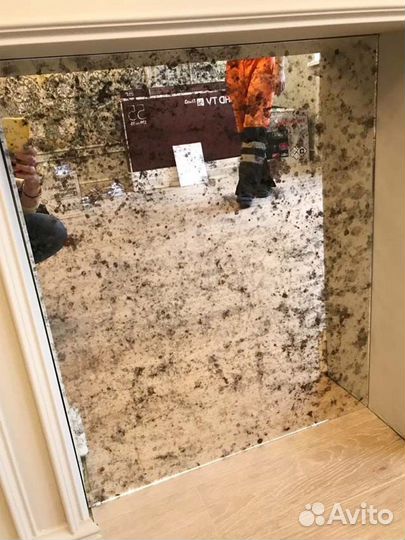 Панно из зеркал ручной работы