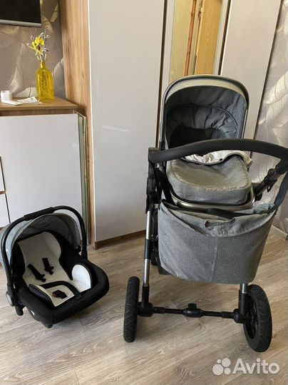 Коляска 3 в 1 luxmom