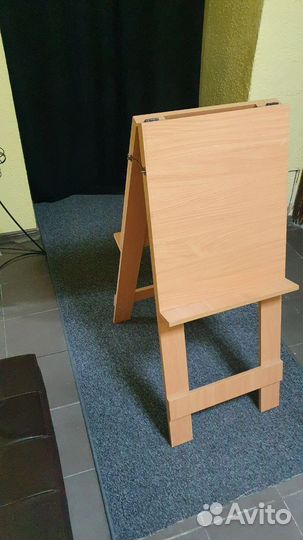 Мольберт двухсторонний детский