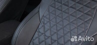 Авточехлы Chery Tiggo 7 Экокожа ромб Автолидер