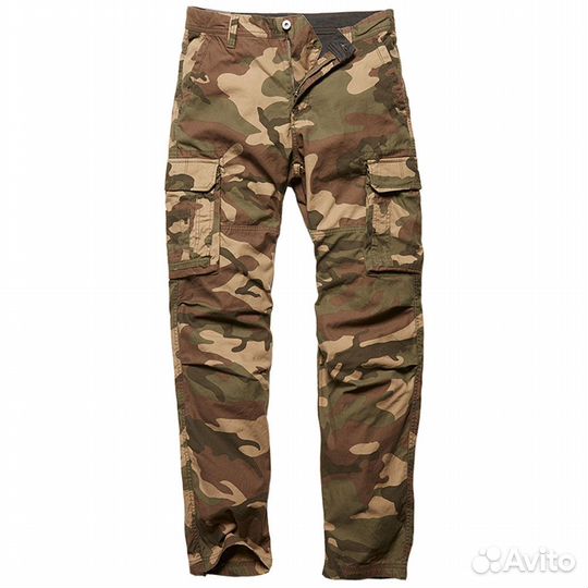 27474 Брюки Vintage Industries Reef камуфляж (Vint