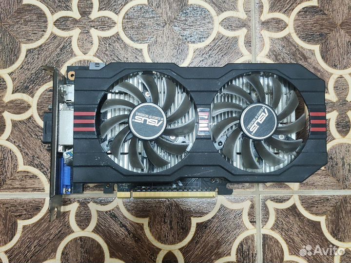 Видеокарта asus GTX750Ti-OC-2GD5
