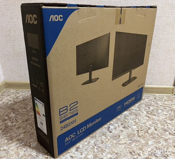 Новый IPS монитор AOC 24B2XH (23.8 дюйма/75Гц)