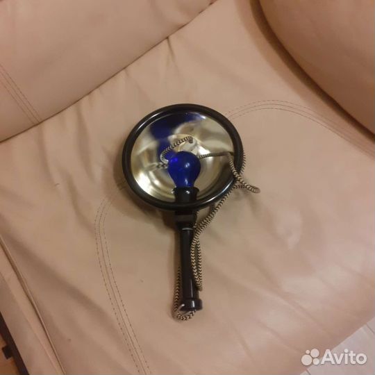 Синяя лампа для прогревания