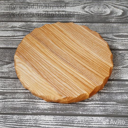 Разделочная доска. 25см. Доска для подачи. Ясень