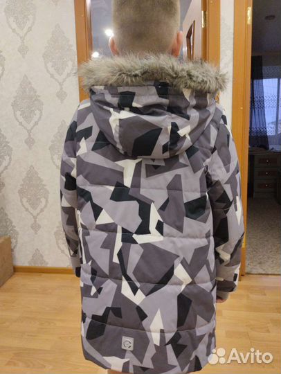 Зимний костюм на мальчика 128