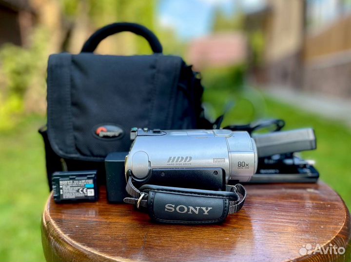 Видеокамера sony handycam dcr-sr200