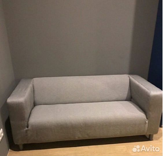 Чехол на диван клиппан 2-х местный