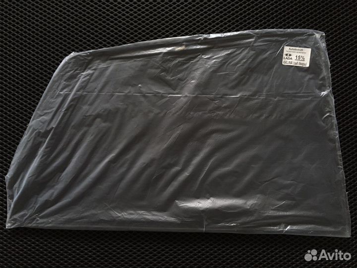 Каркасные шторки на задние двери Гранта Калина