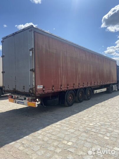Полуприцеп тентованный Krone SDP27, 2004