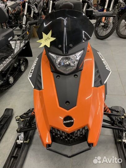 Легкий снегоход 200 кубов