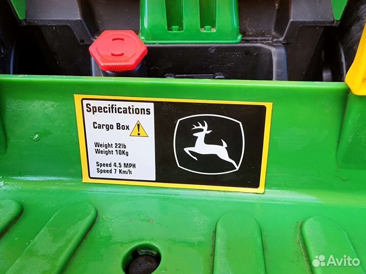 Детский трактор (электромобиль) Peg Perego