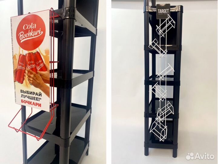Рекламные стеллажи, стойки, ролл-апы и штендеры